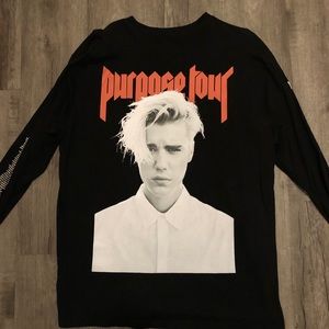 Justin Bieber long sleeve